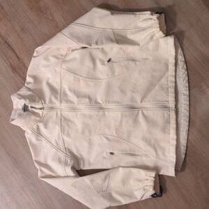 Black Diamond cream outer shell jacket
